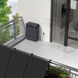 Balkonkraftwerk 800W mit Speicher inkl. Montage