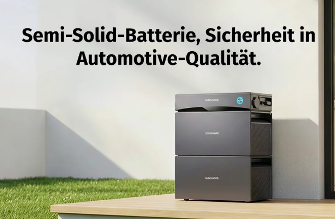 Sunshare Stromspeicher für Balkonkraftwerk